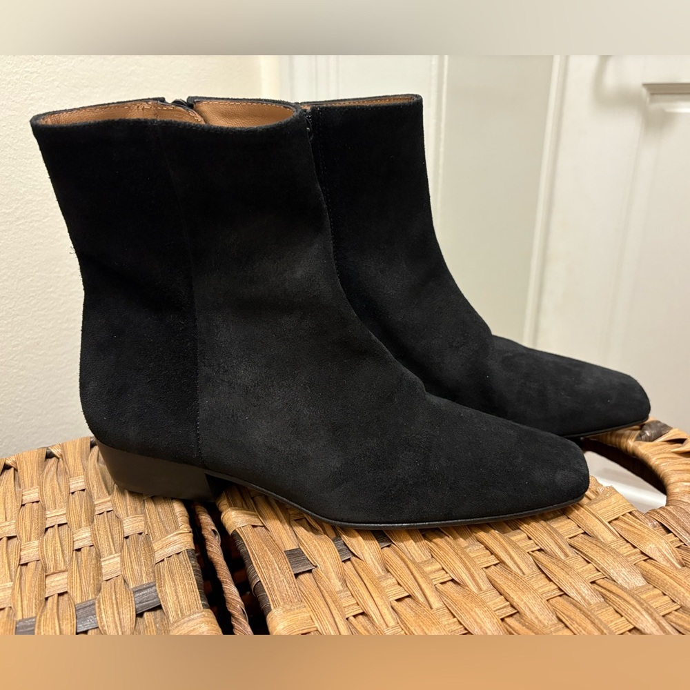 Flattered Rami Black Suede Boot Size 38 - Picture 4 of 10